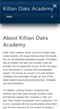 Mobile Screenshot of killianoaksacademy.com